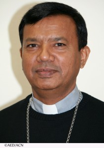  Mgr Sebastian Shaw, archevêque de Lahore, Pakistan (photo AED).