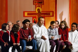 HEAD OF TAIZE COMMUNITY LEADS MEDITATION FOR YOUTH