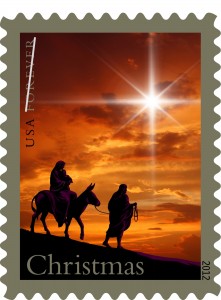 U.S. POSTAL SERVICE RELEASES OFFICIAL 2012 HOLIDAY STAMP PORTRAYING HOLY FAMILY