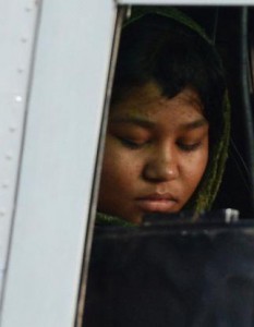 Rimsha Masihi, 14 ans, avait été accusée faussement en vertu de la loi antiblasphème du Pakistan.
