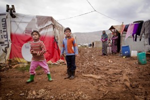 Actuellement, 650 000 réfugiés syriens se trouvent dans des pays avoisinants, où ils vivent dans des camps ou des familles d’accueil (photo Dév. et Paix).