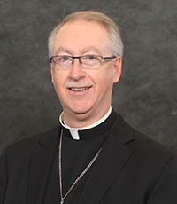 Mgr Richard Smith, archevêque d’Edmonton et Président de la Conférence des évêques catholiques du Canada.