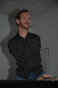 Nick Vujicic en conférence.