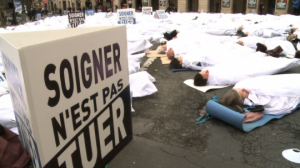Manifestation contre l'euthanasie, le 25 janvier à Paris.