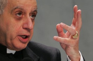 Mgr Rino Fisichella, président du Conseil pontifical pour la promotion de la nouvelle évangélisation