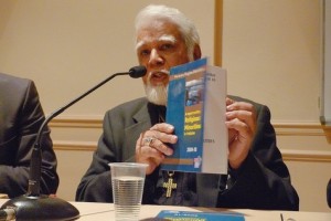 Mgr Joseph Coutts, président de la Conférence des évêques catholiques du Pakistan(photo François Xavier Maigre).