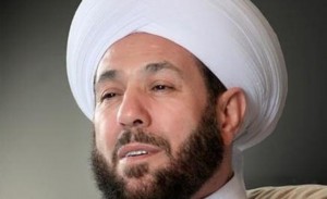 Ahmad Badr El Din El Hassoun, grand mufti de Damas, Syrie.