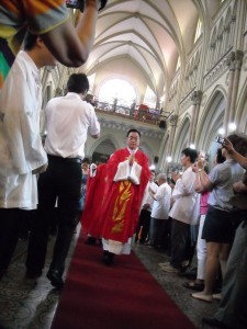 Mgr Ma Daqin, évêque de Shanghai, Chine.