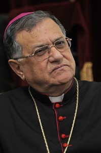 S.B. Fouad Twal, patriarche latin de Jérusalem (photo Debbie Hill - CNS).