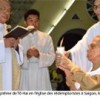 Baptême de Tô Hai en l'église des rédemptoristes à Saïgon, le 25 mai 2014 (photo DR ).