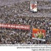 Rassemblement de masse contre «l'impérialisme US place Kim li-sung à Pyonyang (photo non datée, transmise le 25 juin 2014 par KCNA, l'agence officielle nord-coréenne).