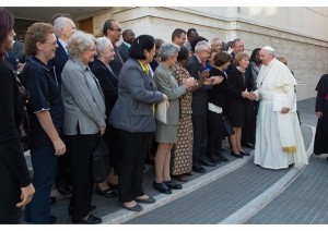 Les femmes présentes au Synode sur la famille, engagées dans la vie de l'Église à travers le monde (photo Radio-Vatican).
