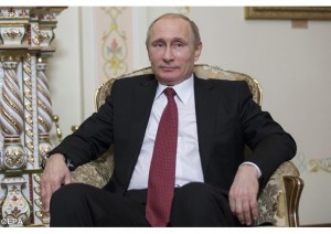 Le président russe Vladimir Poutine, en janvier dernier (photo: EPA).