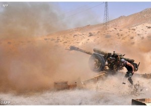 Attaque contre l'État islamique en Syrie (photo AFP).
