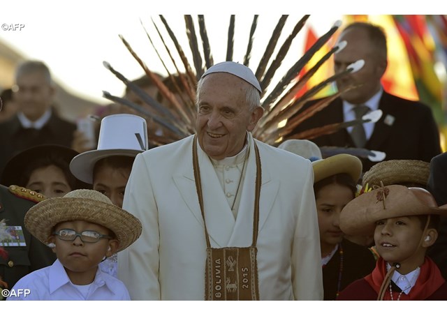 Bolivie : le Pape appelle au dialogue pour éviter les conflits entre les peuples
