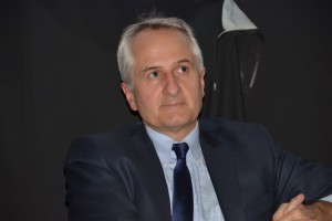 Le journaliste et professeur à l'École spéciale militaire de Saint-Cyr Frédéric Pons © CLAUDE COIN