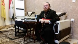Monseigneur Nicodemus Daoud Sharaf, archevêque syriaque orthodoxe de Mossoul, du Kurdistan et de Kirkouk © Alexandre Meyer 