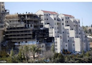  La loi votée par la Knesset légalise rétroactivement plusieurs miliers de logements contruits illégalement sur des terres privées palestiniennes, ici près de Hébron. - EPA 